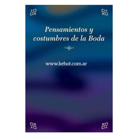 Pensamientos Y Costumbres De La Boda