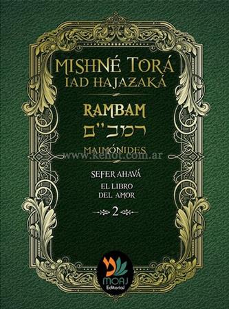 Mishne Tora 2 Rambam - El Libro Del Amor